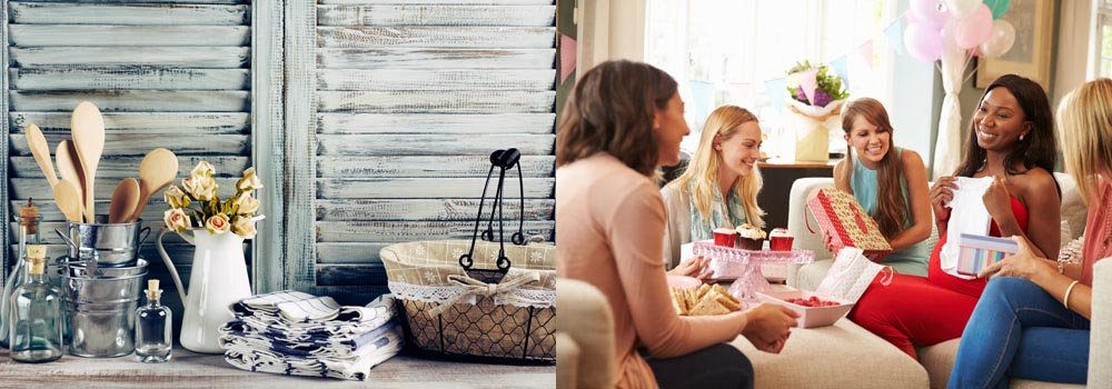 Wish list and gifts from baby registry or wedding registry