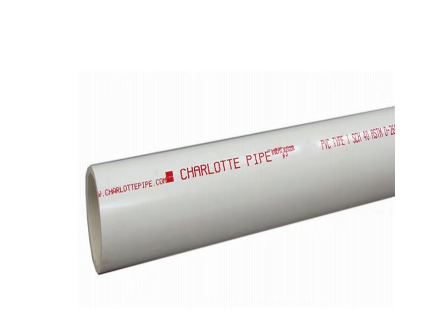 PVC Pipe - 1 1/2 inch schedule 40