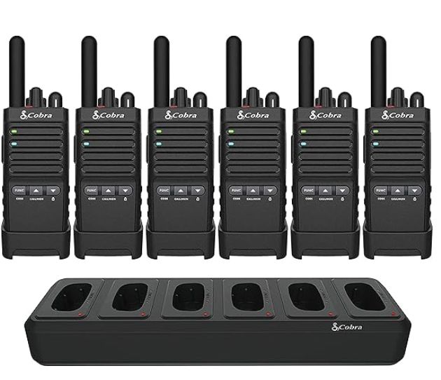 6-Pack Cobra Business Radios